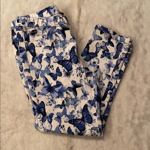 Jordache Butterfly Cropped Jeggins XL/XG (14-16)